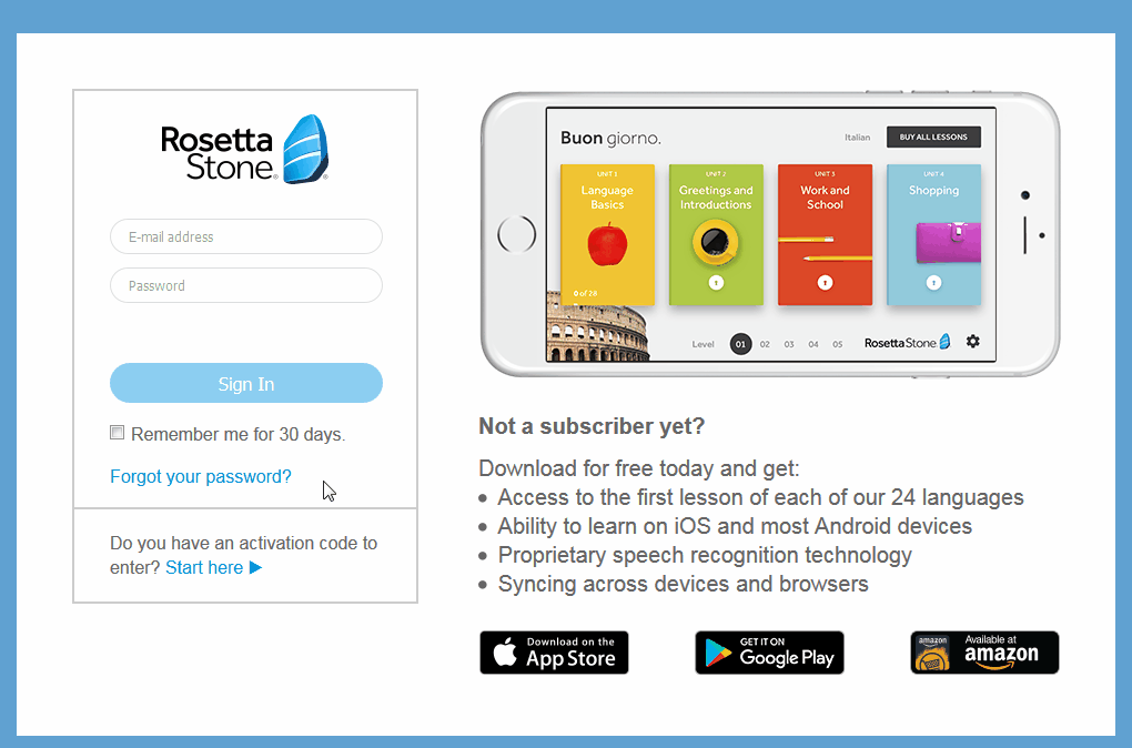 Reset Or Change Your Rosetta Stone Password Rosetta Stone Support