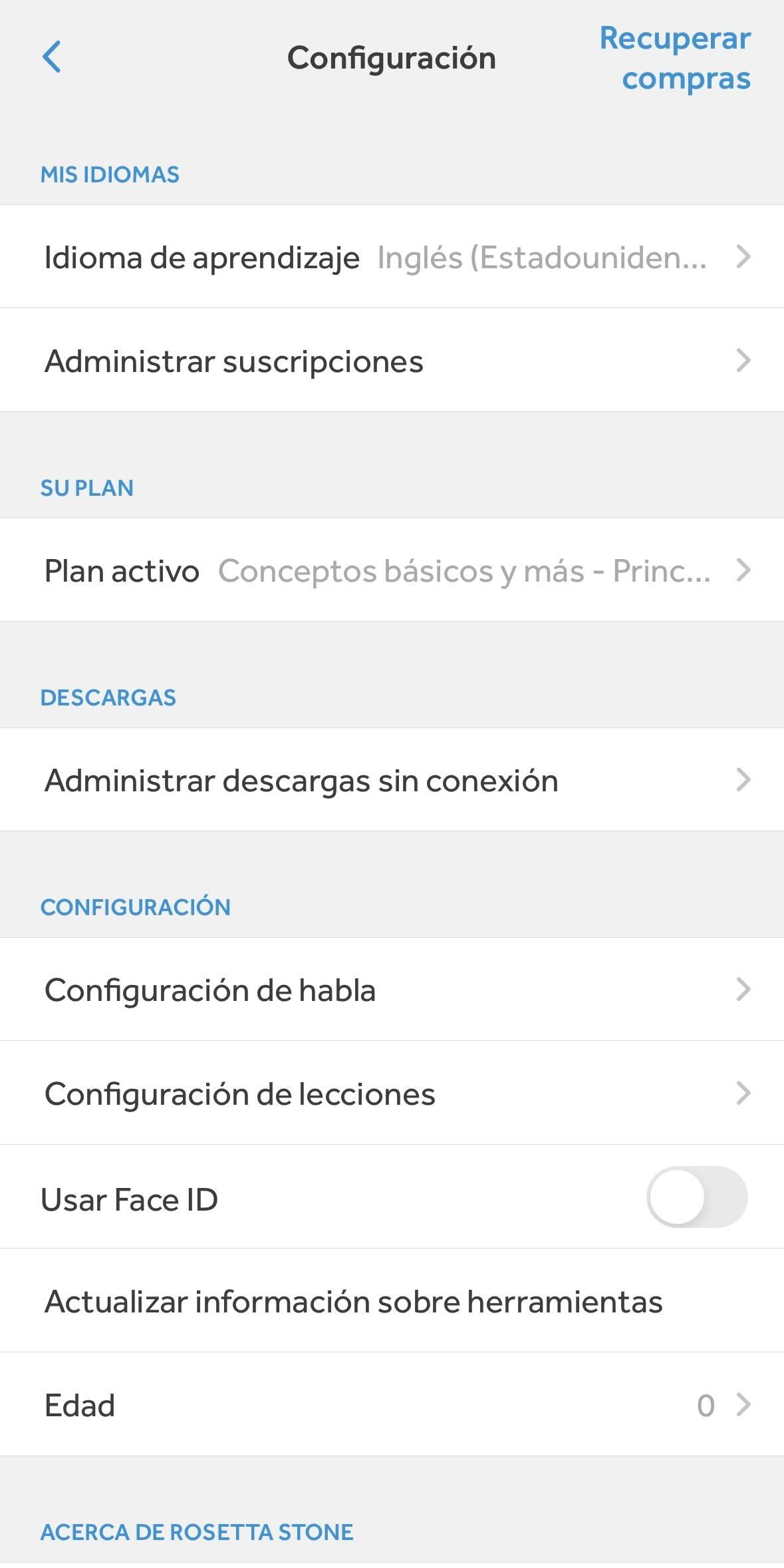 Como prevenir el avance automatico de Rosetta Stone™? | Rosetta Stone®  Support, image size:1179x2356