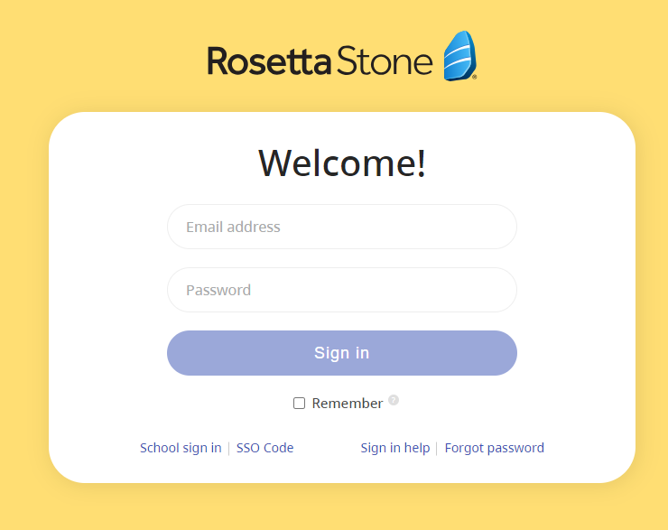 Workspace for Rosetta Stone Rosetta Stone Support